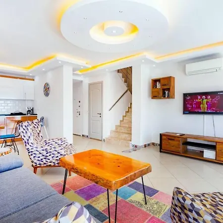 Villa Kalkan Merkezde Deniz Manzaralı Müstakil Villa Lotus Kaş